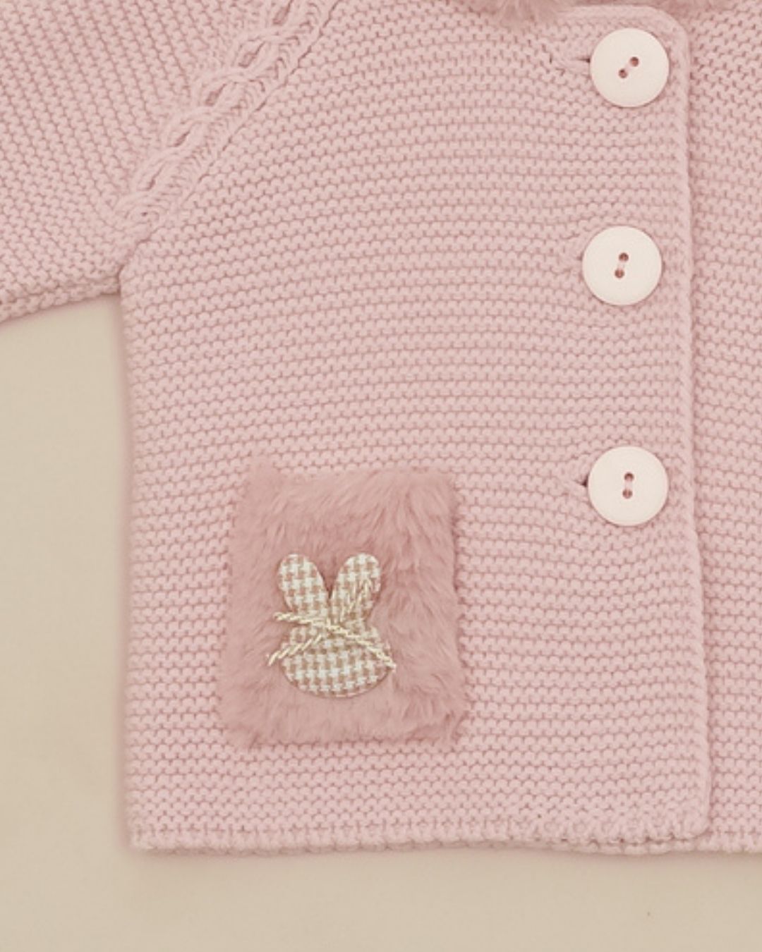 Trenka Bambi y Conejo Rosa Empolvado 🦌 Petite Bambi - Pangasa Baby