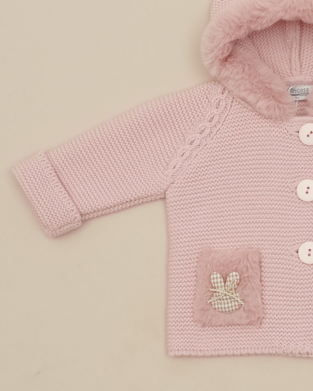 Trenka Bambi y Conejo Rosa Empolvado 🦌 Petite Bambi - Pangasa Baby