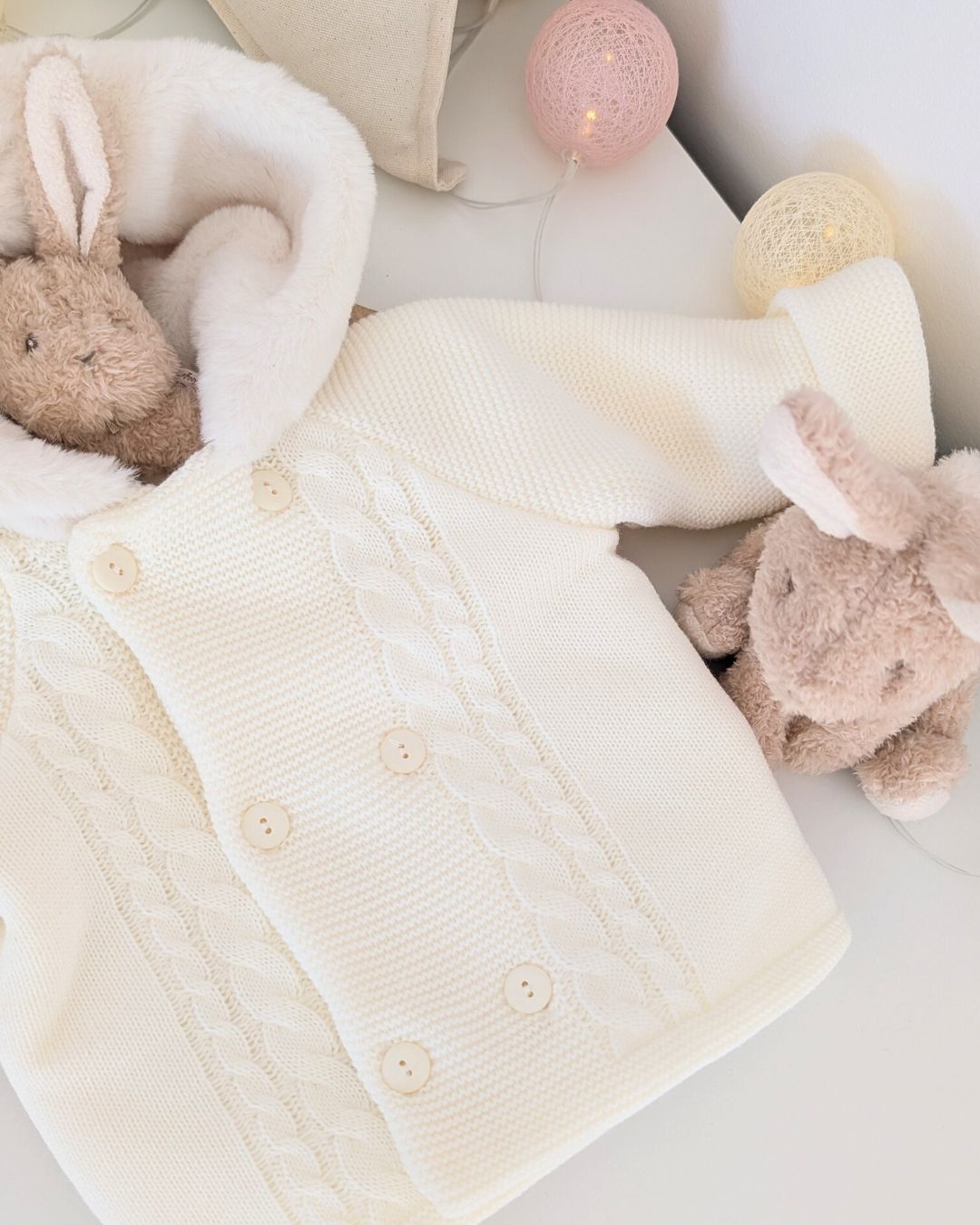 Trenka Bebé Lana Pelito Crudo