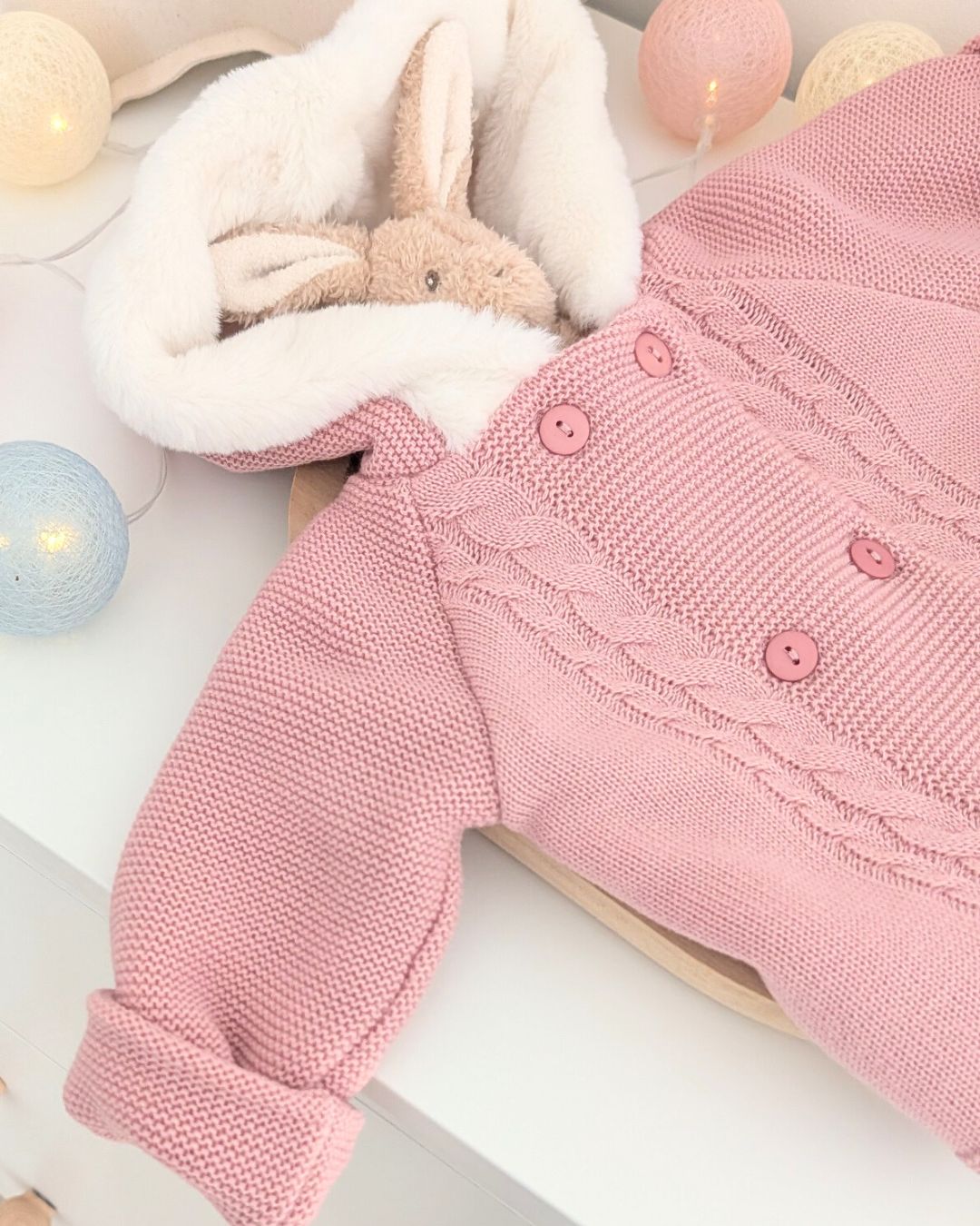 Trenka Bebé Lana Pelito Rosa Maquillaje