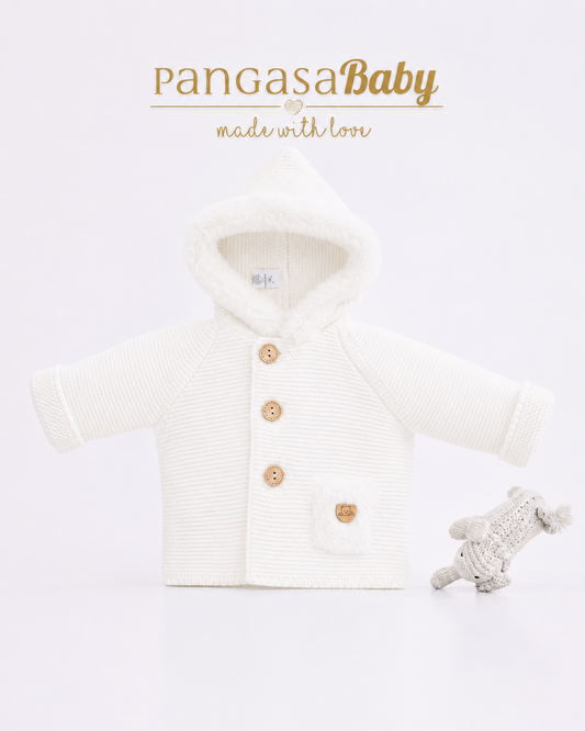 Trenka Pelo Cosido Marfil - Basic Collection Pangasa Baby