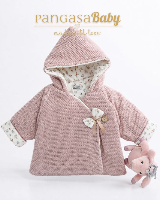 Trenka Rosa Vintage Flores - Vintage Collection Pangasa Baby