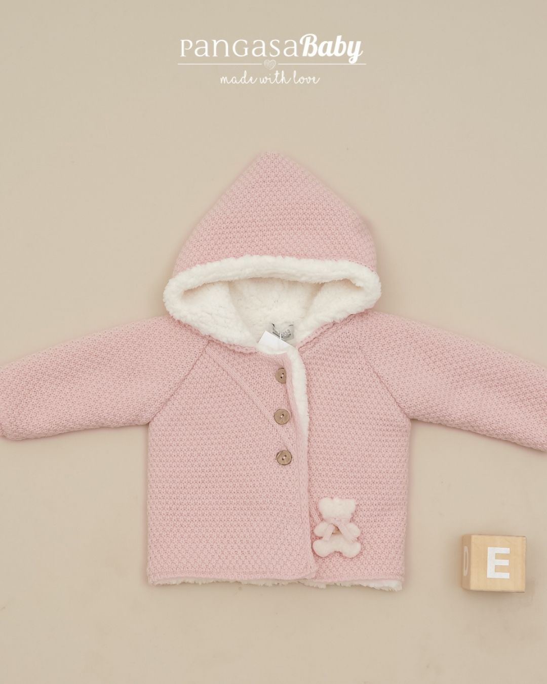 Trenka Teddy Rosa Empolvado 🧸 Ositos Tiny Bear - Pangasa Baby