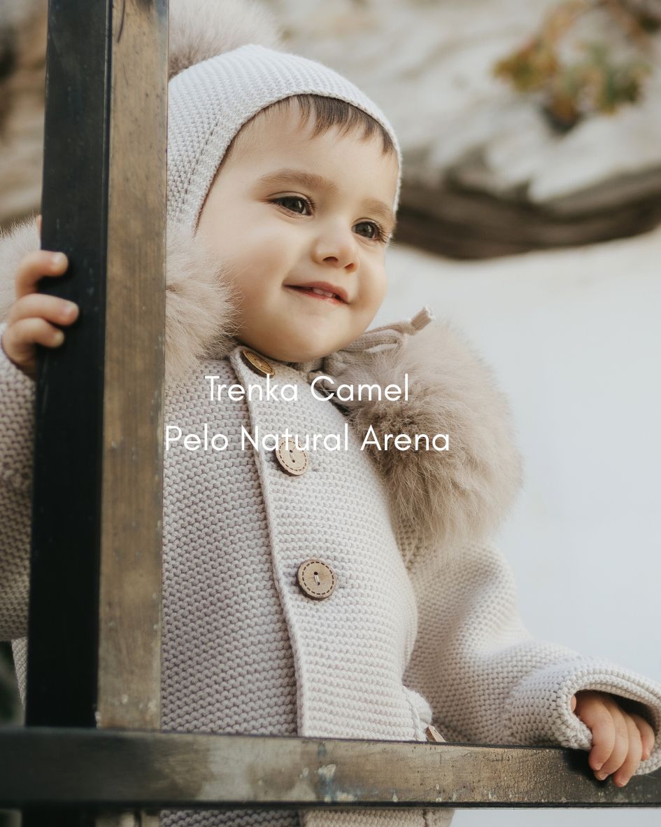 Trenka Luxury Pelo Camel - Pangasa Baby