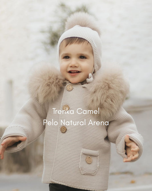 Trenka Luxury Pelo Camel - Pangasa Baby
