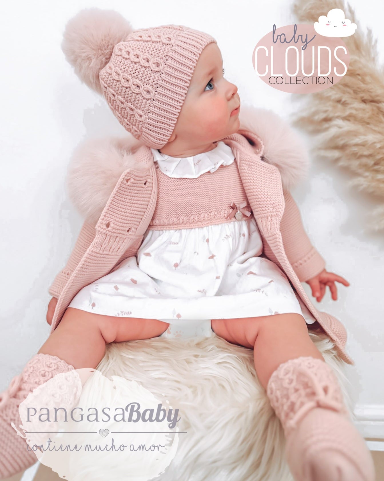 Trenka Ochos Pelo Rosa Empolvado - Pangasa Baby