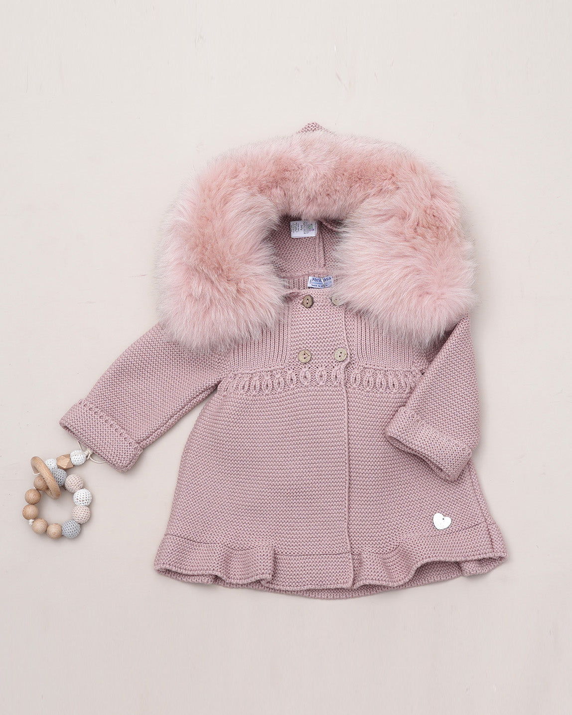 Trenka Ochos Pelo Rosa Vintage - Pangasa Baby