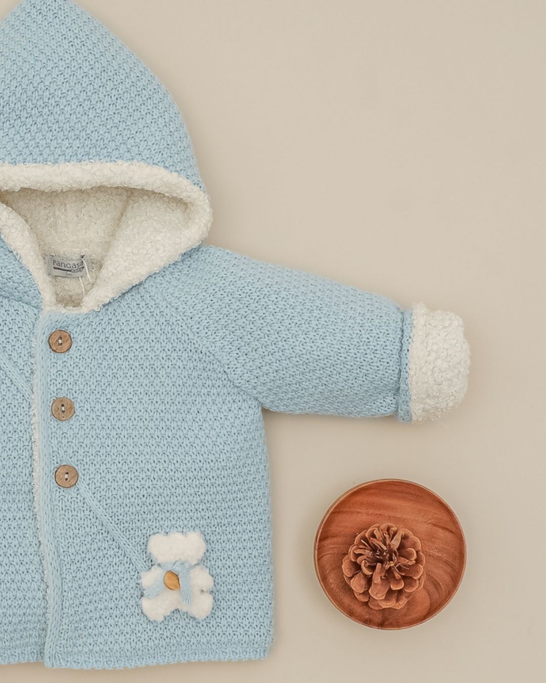 Trenka Teddy Celeste Empolvado 🧸 Ositos Tiny Bear - Pangasa Baby