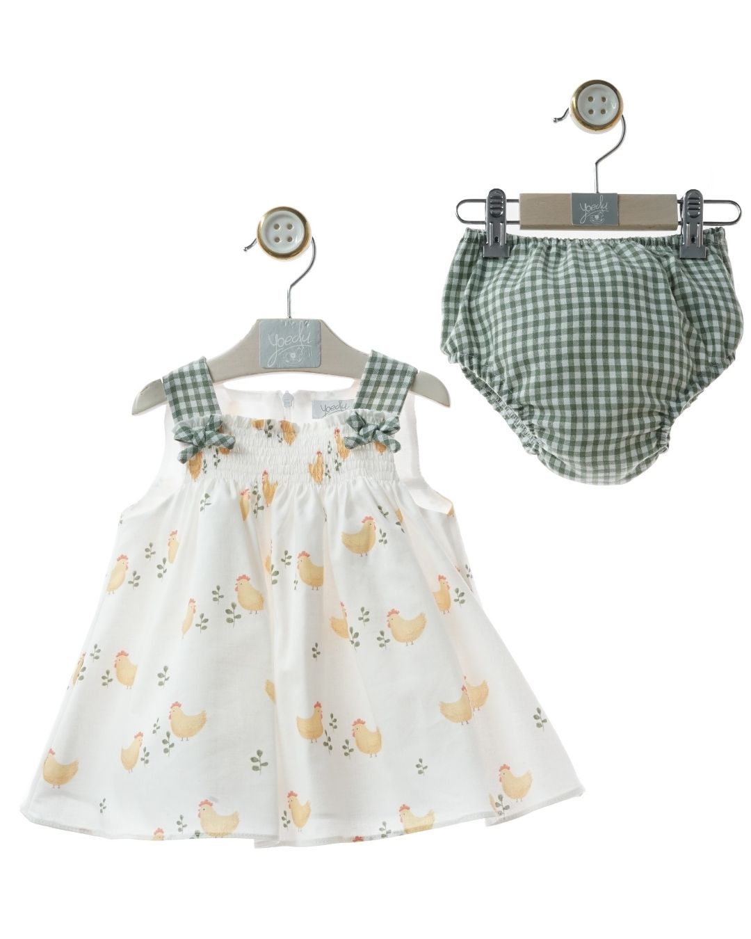 Vestido Bebe con Braguita Familia Ánfora 0325 - Yoedu