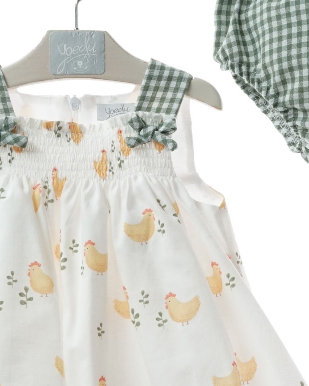 Vestido Bebe con Braguita Familia Ánfora 0325 - Yoedu
