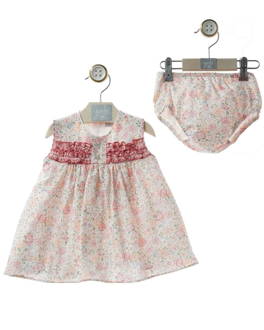 Vestido Bebe con Braguita Familia Mayólica 0334 - Yoedu