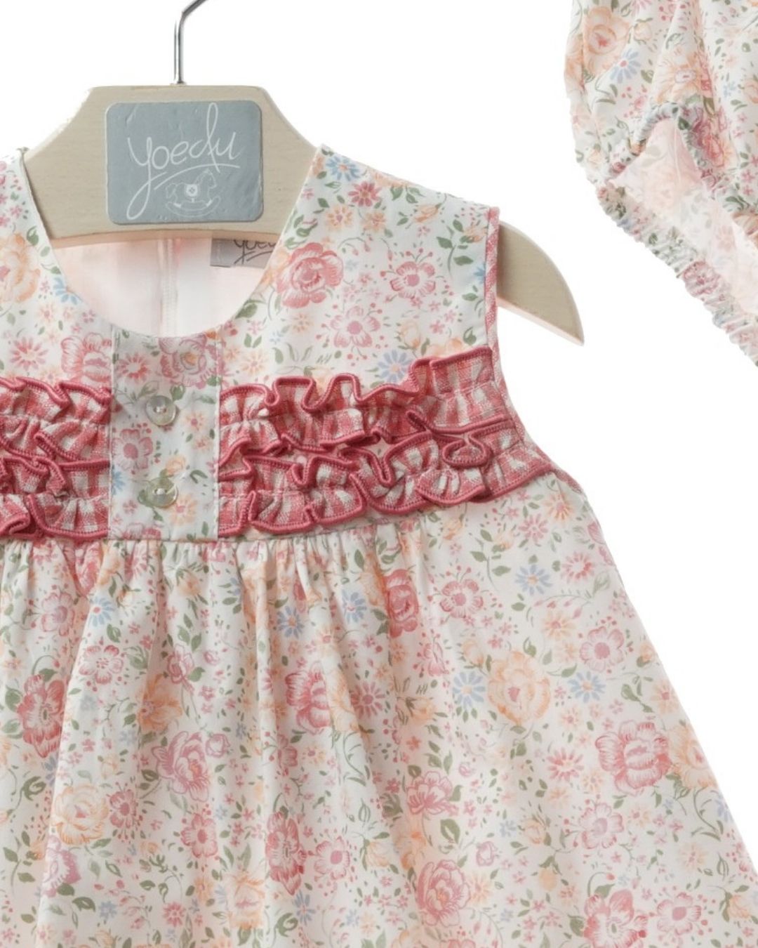 Vestido Bebe con Braguita Familia Mayólica 0334 - Yoedu