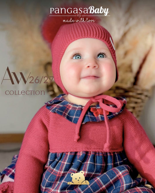 Vestido Christmas Granate - Christmas Collection Pangasa Baby