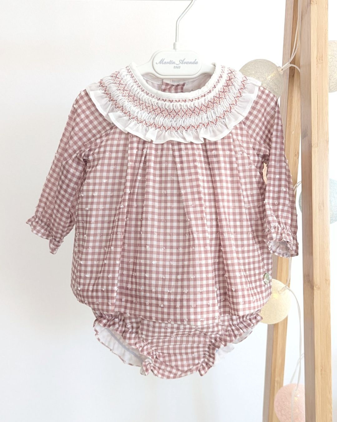 Vestido Con Braguita Cardiff Rosa Caramelo - Martin Aranda