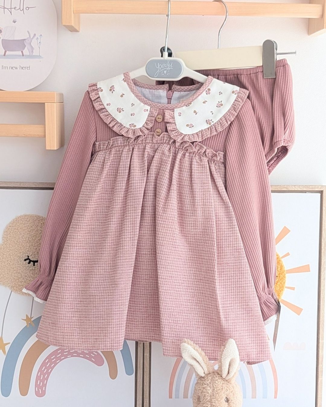 Vestido Con Braguita Familia Trineo Art.5100 - Yoedu