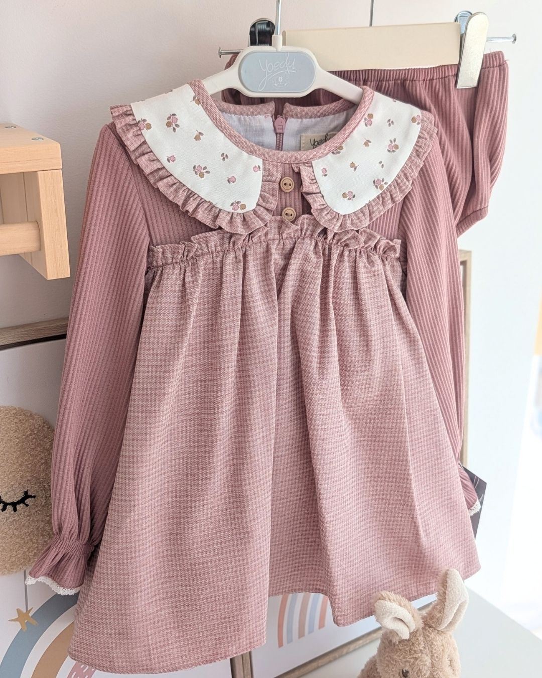 Vestido Con Braguita Familia Trineo Art.5100 - Yoedu