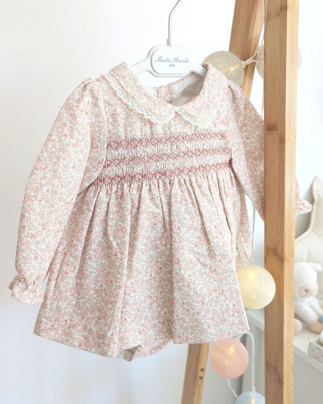 Vestido Con Braguita Leeds Rosa Empolvado - Martin Aranda