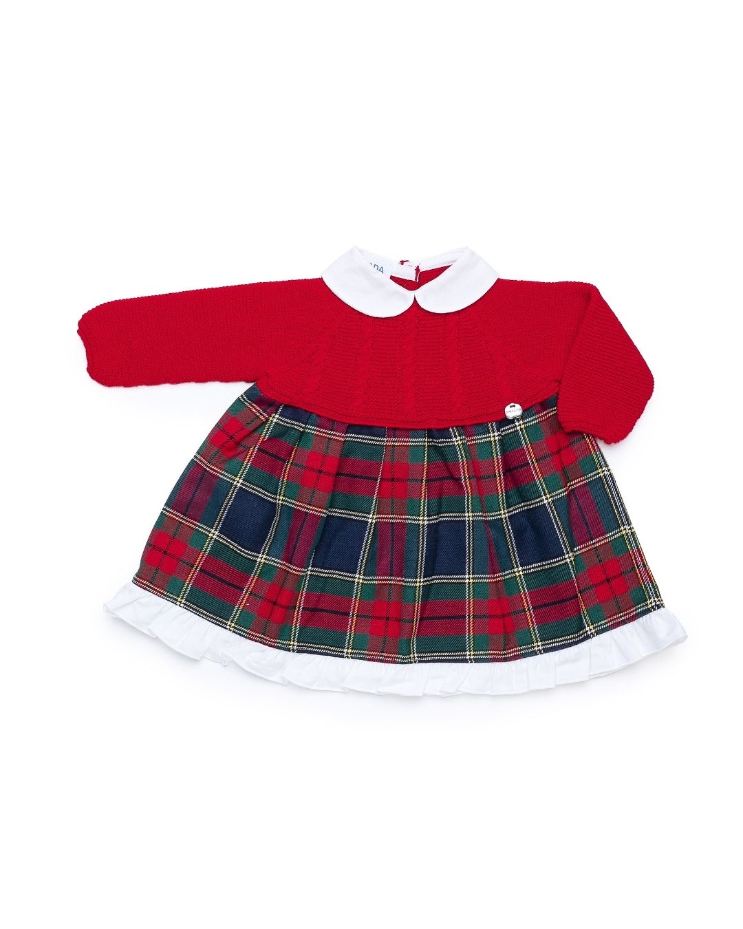 Vestido Cuadros Rojo - Colección Baya Juliana