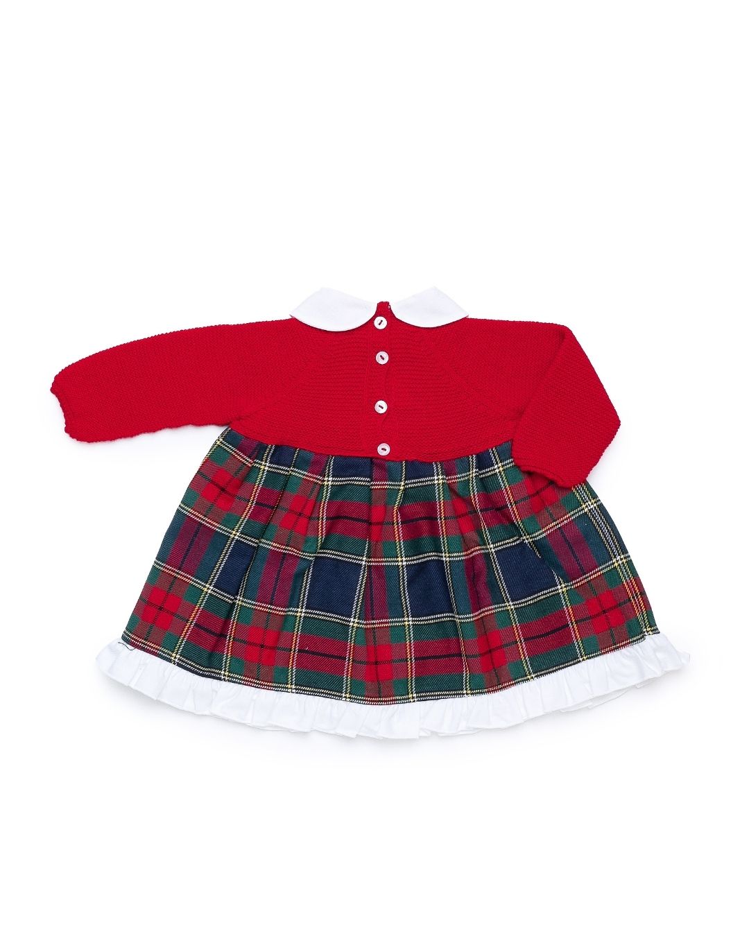 Vestido Cuadros Rojo - Colección Baya Juliana