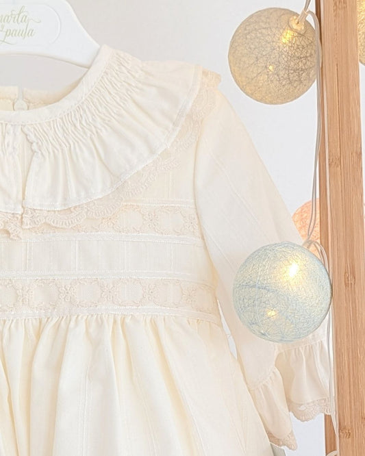 Vestido Infantil Familia Audrey Beig 5160MINV-25 - Marta y Paula