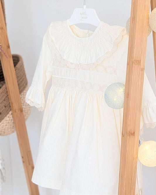 Vestido Infantil Familia Audrey Beig 5160MINV-25 - Marta y Paula