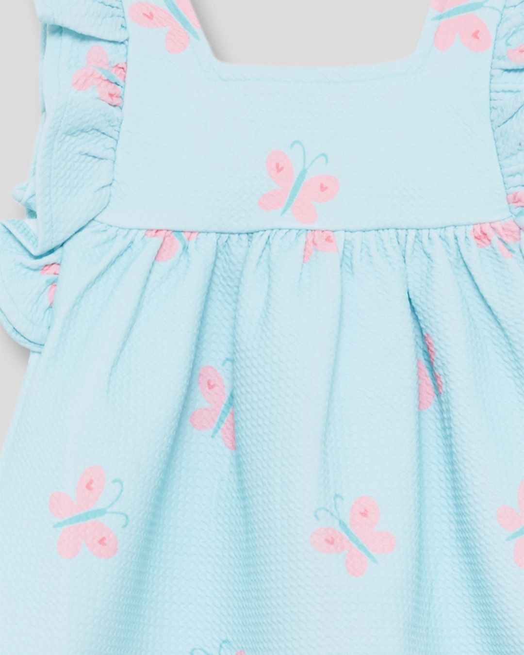 Vestido Mariposas Turquesa - Street Monkey