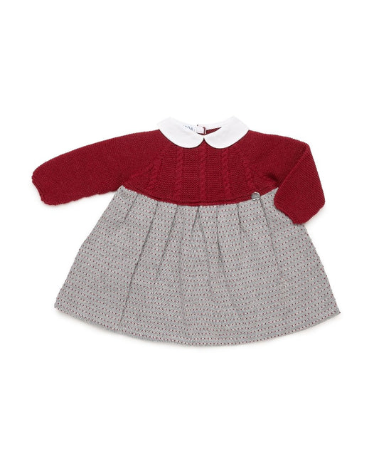 Vestido Motas Rioja - Colección Ocaso Juliana