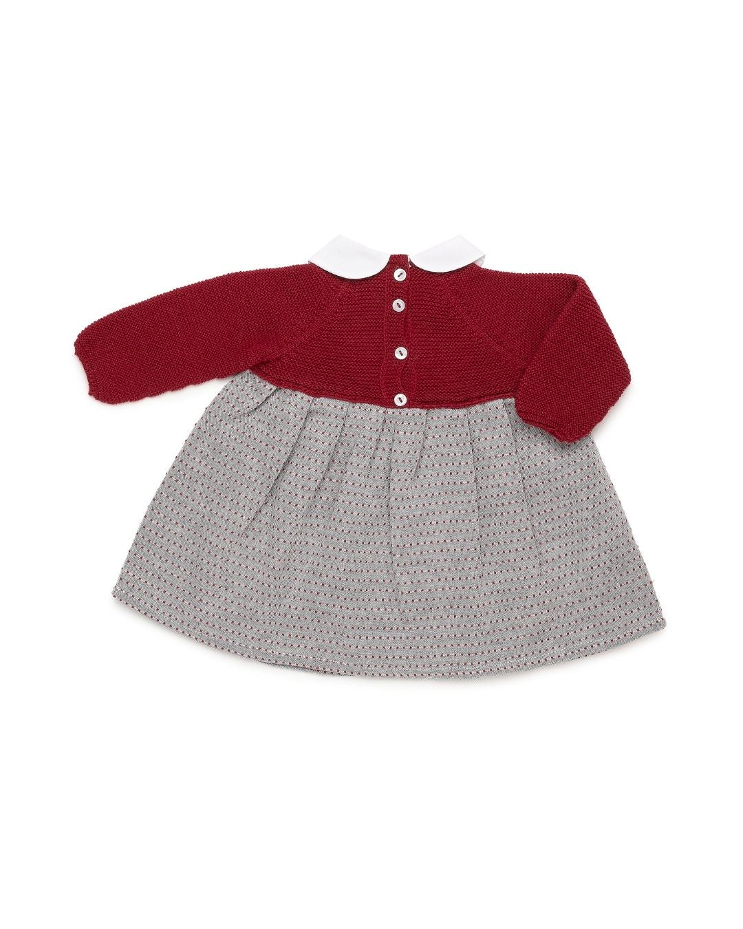 Vestido Motas Rioja - Colección Ocaso Juliana