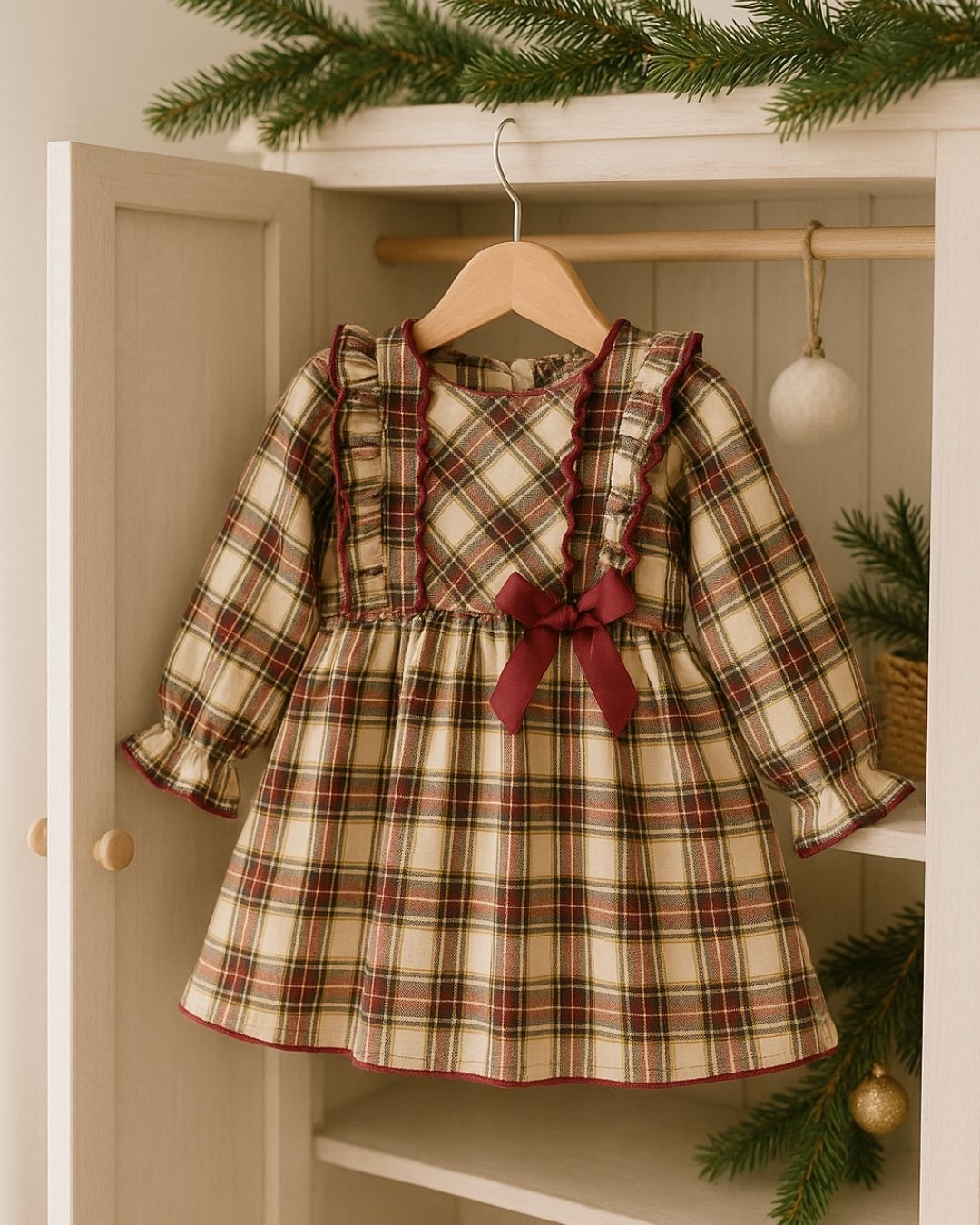 Vestido Navidad Niña Boreas 21312 - Calamaro