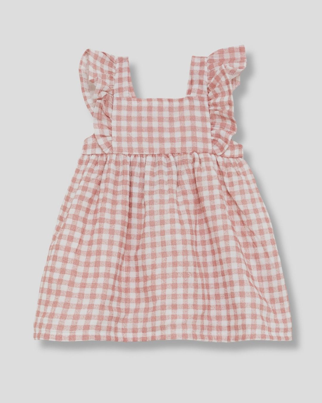 Vestido Vichy Rosa Maquillaje - Street Monkey