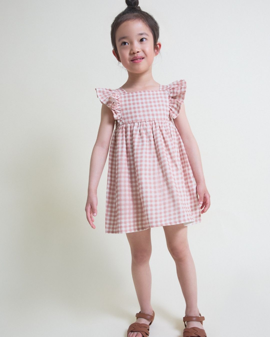 Vestido Vichy Rosa Maquillaje - Street Monkey