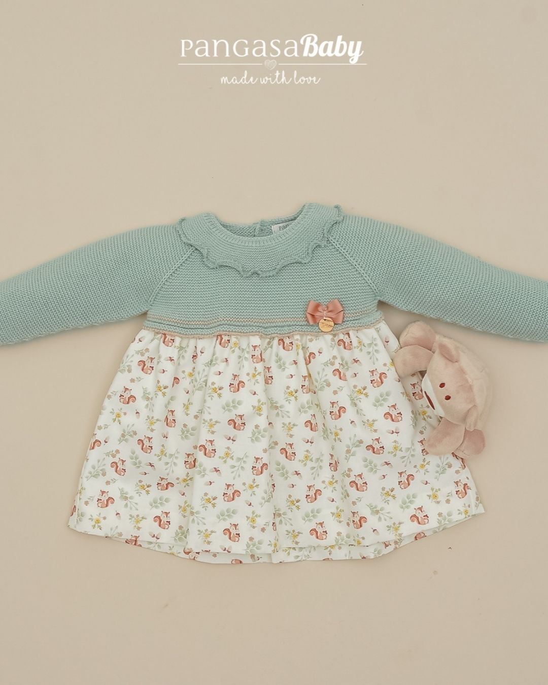 Vestido Ardilla - Pangasa Baby
