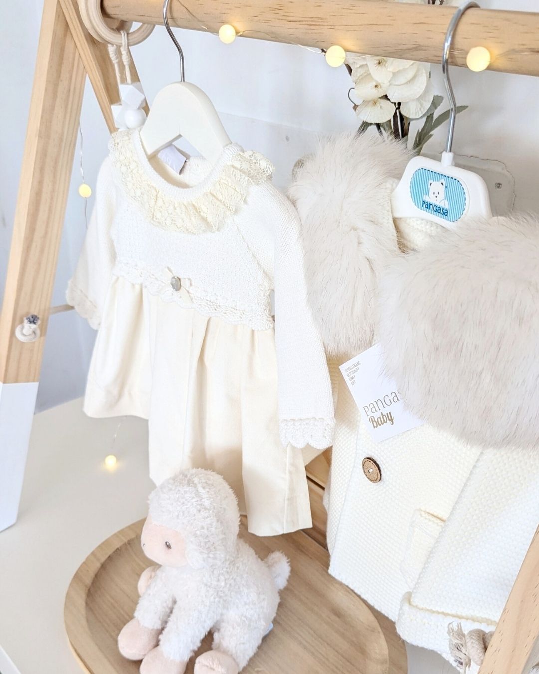 Vestido Bebe Con Braguita Terciopelo Paz OI 25-26 Ref 104-102838 - Paz Rodriguez