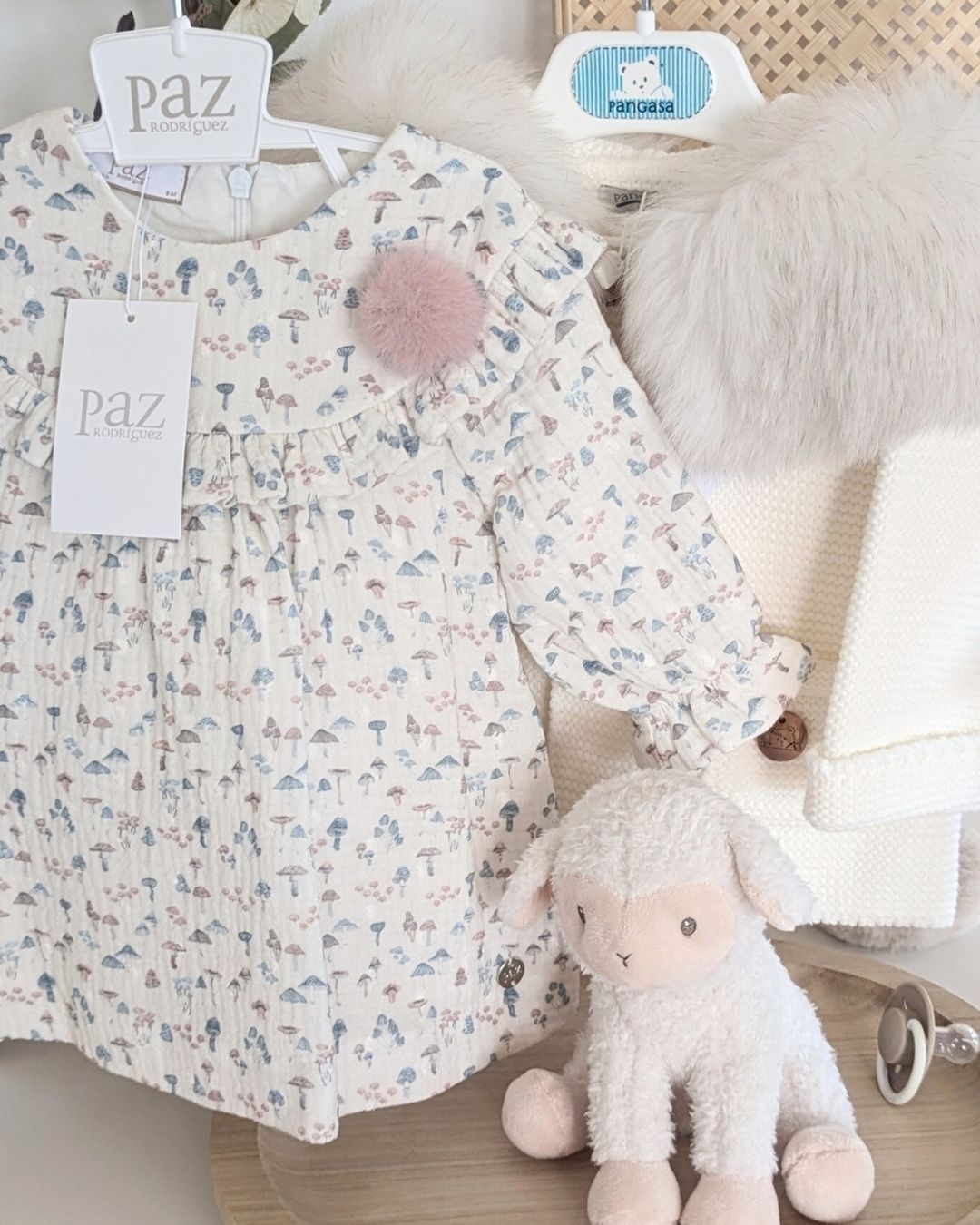 Vestido Bebe Setitas 004-152916 - Paz Rodriguez