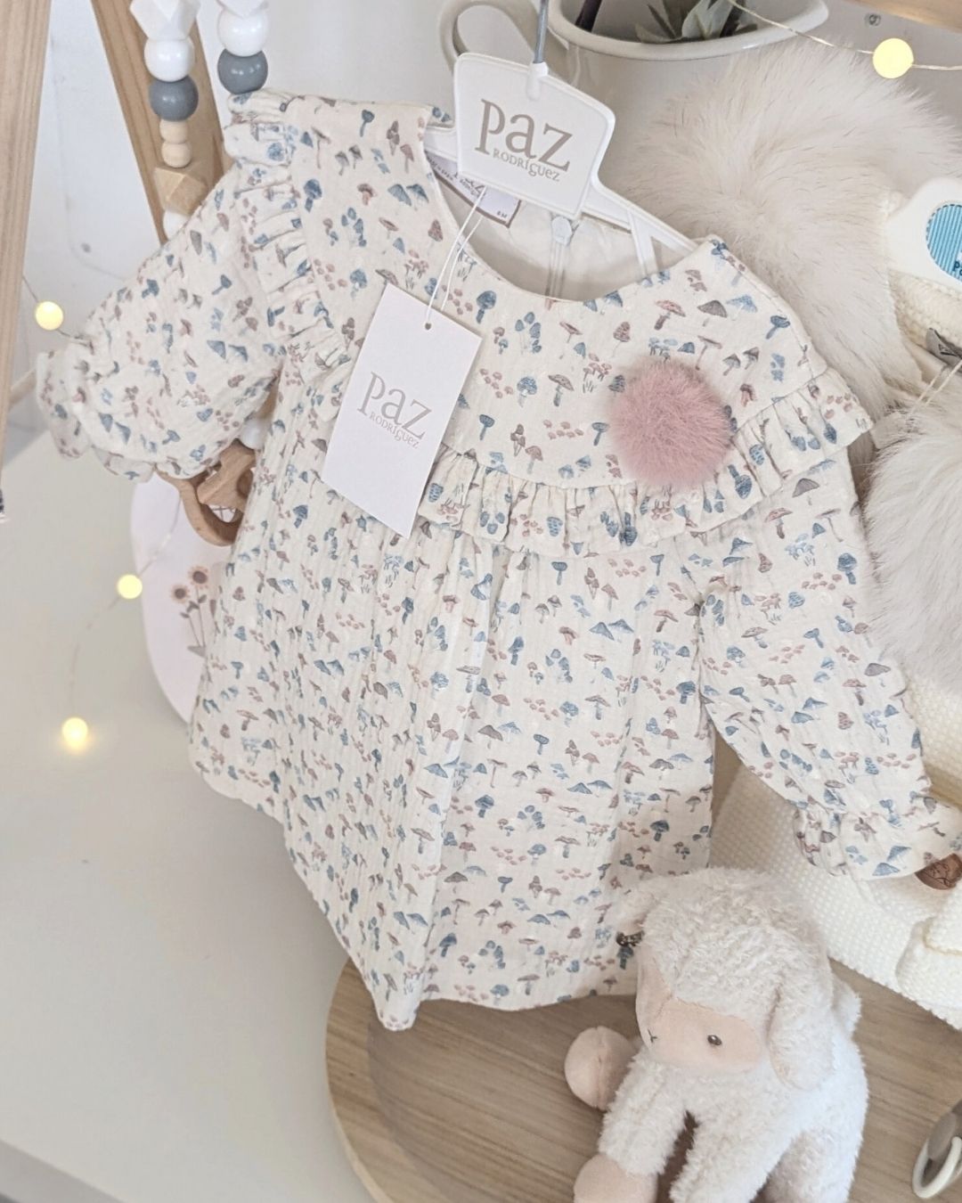 Vestido Bebe Setitas 004-152916 - Paz Rodriguez