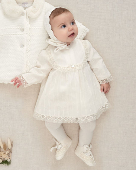 Paz Rodriguez Look Bebe Recien Nacido Recién Nacido Moda Infantil - Main Image