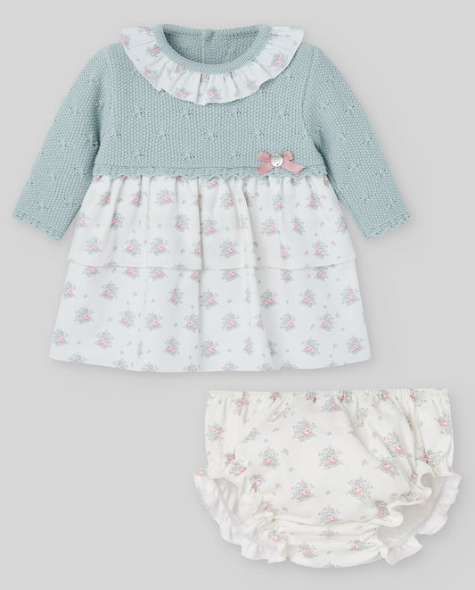 Vestido Con Braguita Semilla Verde Palo 104-102956 - Paz Rodriguez