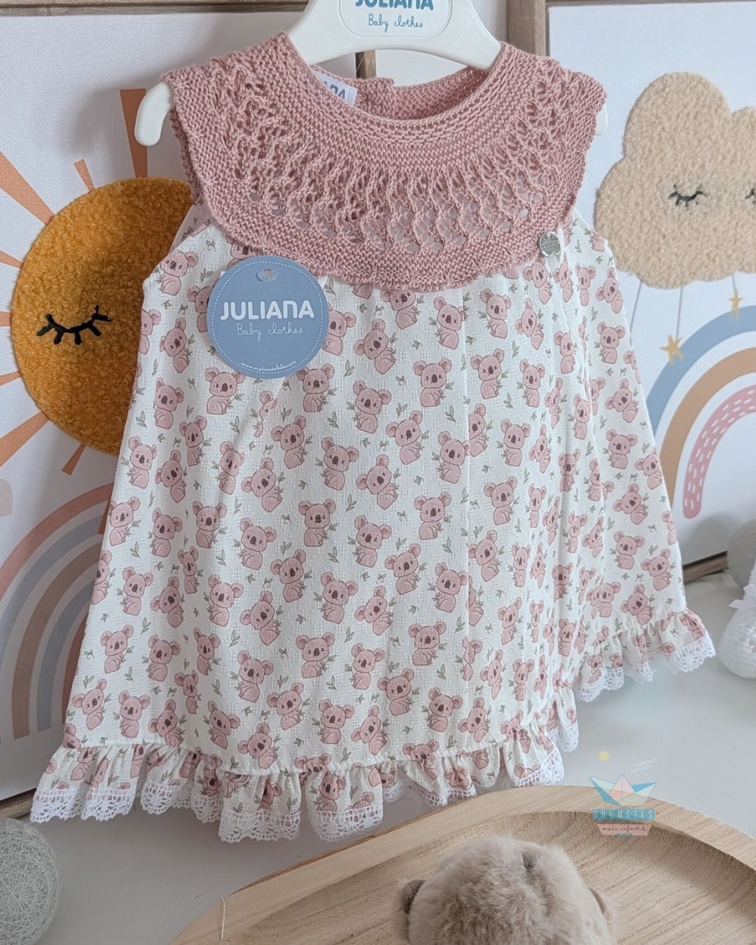 Vestido Koala Maquillaje 🍯 Colección Miel - Juliana