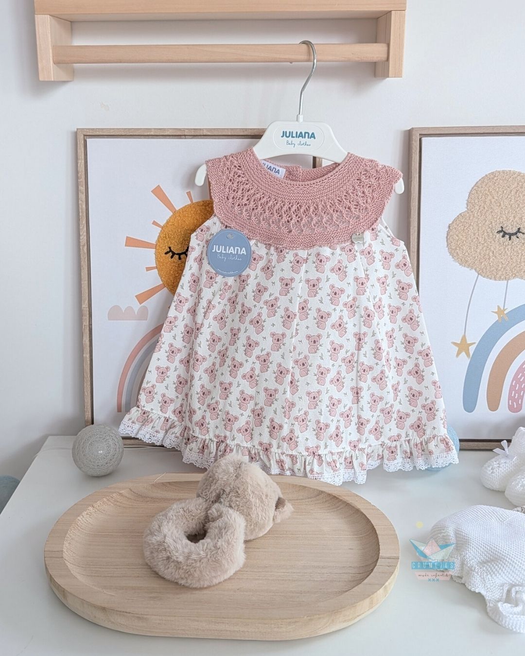 Vestido Koala Maquillaje 🍯 Colección Miel - Juliana