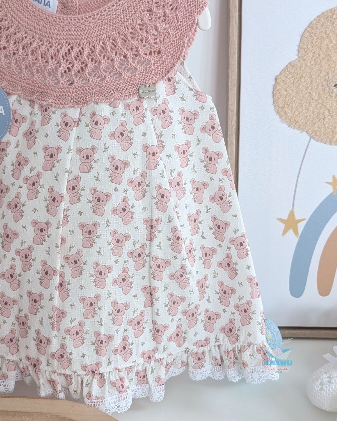 Vestido Koala Maquillaje 🍯 Colección Miel - Juliana