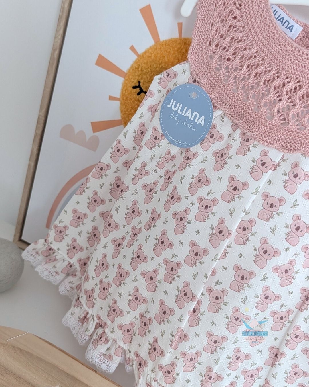 Vestido Koala Maquillaje 🍯 Colección Miel - Juliana