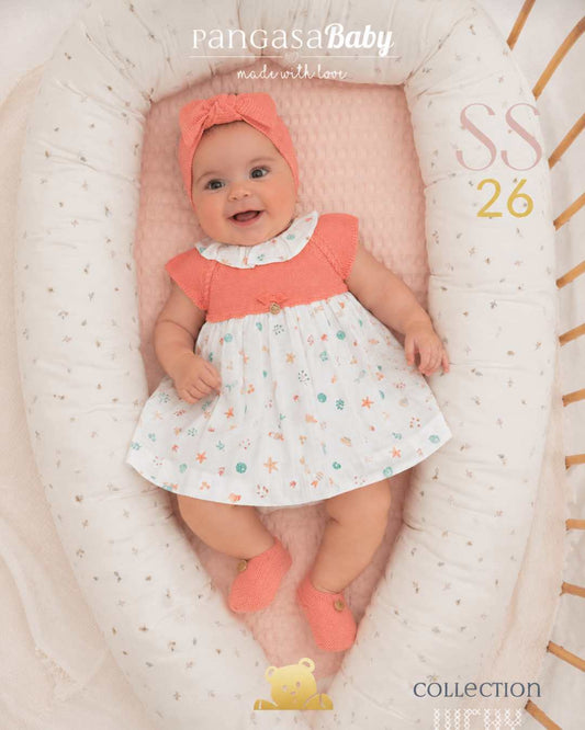 Vestido MAR PECES Coral 2602320 - Pangasa Baby