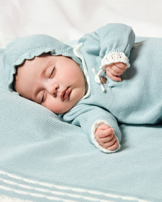 Vestido Punto Verdeagua 25669 - Colección Silencio de Juliana