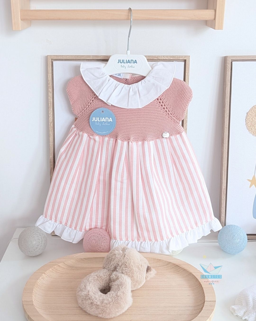Vestido Rayas Maquillaje🍋 Colección Limonada - Juliana