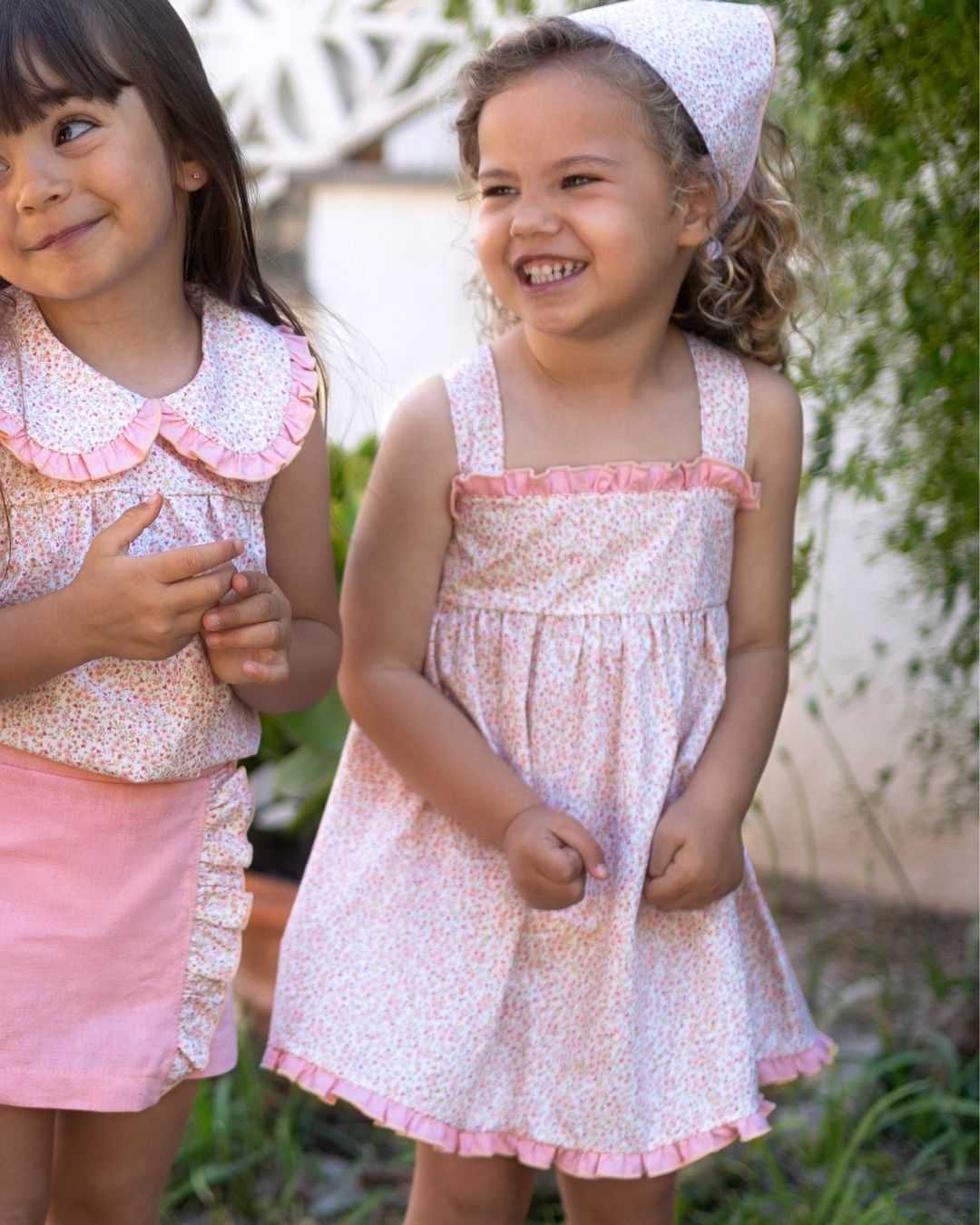 Vestido con Braguita KANPUR Coral - Calamaro