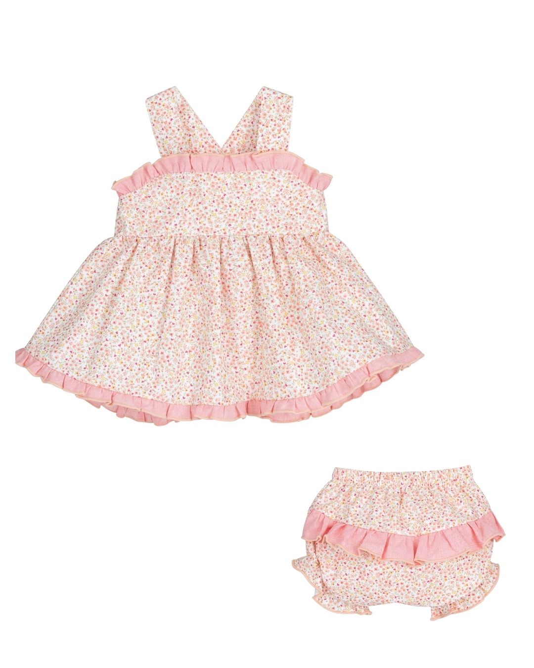 Vestido con Braguita KANPUR Coral - Calamaro