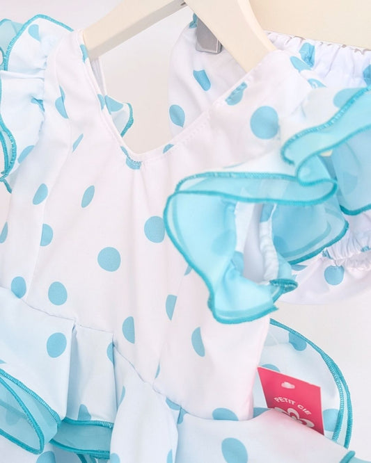 Vestido de flamenca bebé niña con braguita Verde