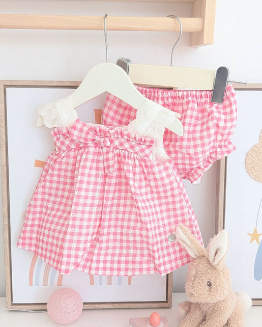 Vestido y Braguita Bordado ALBERTA - Martín Aranda