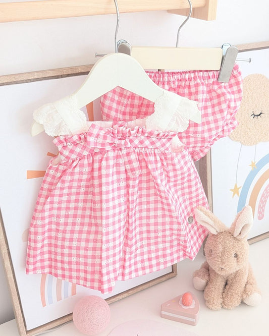 Vestido y Braguita Bordado ALBERTA - Martín Aranda