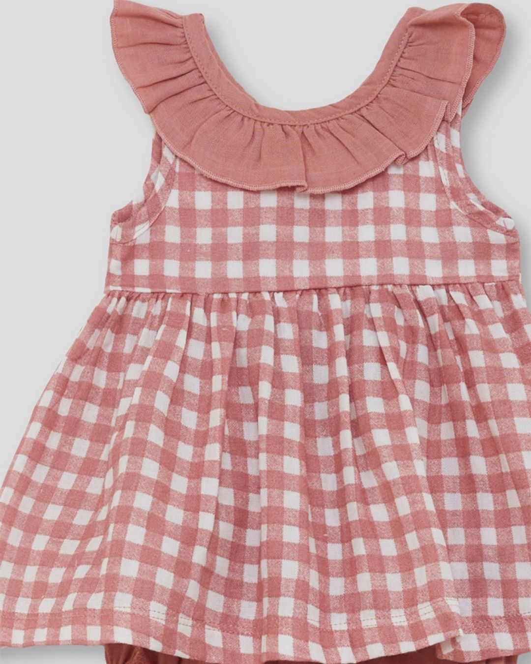 Vestido y Braguita Vichy Maquillaje - Street Monkey